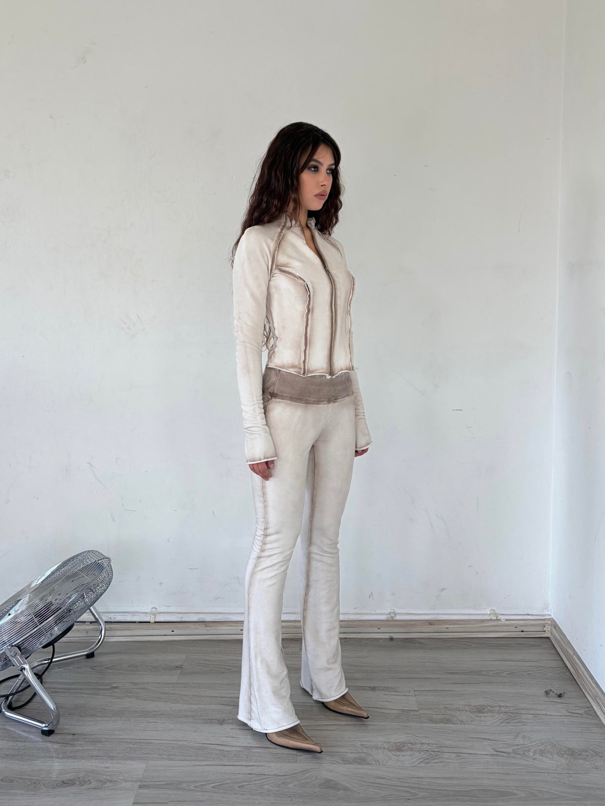 California Washed Flared Trousers