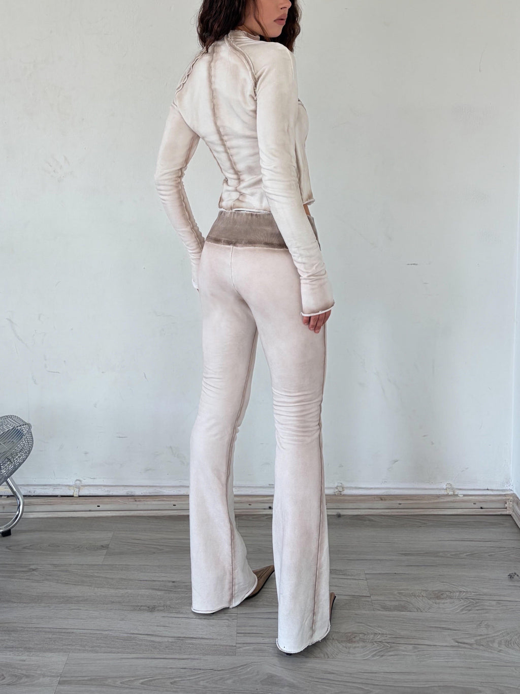 California Washed Flared Trousers