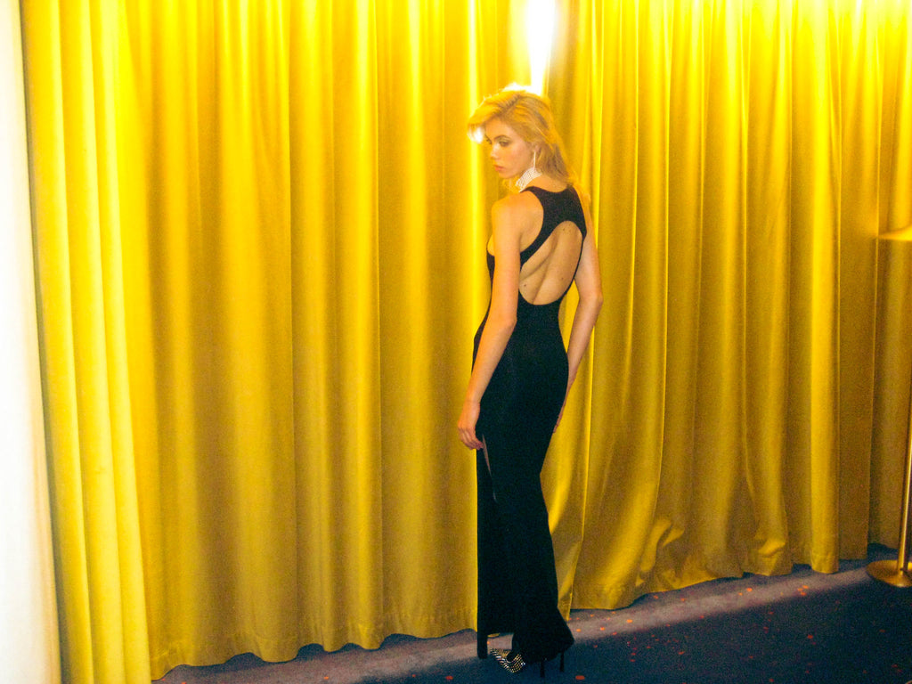 Desire Black Maxi Dress