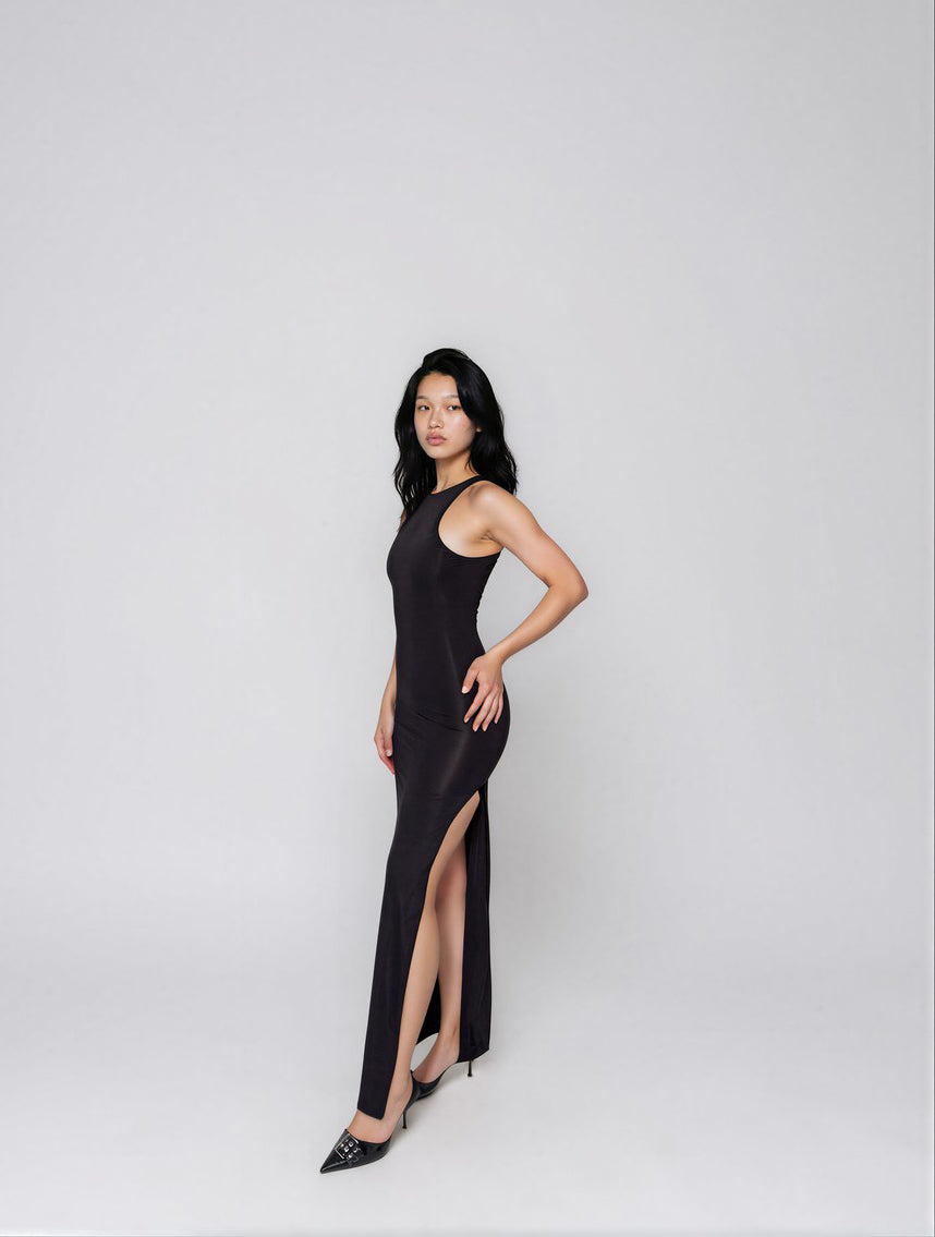 Desire Black Maxi Dress