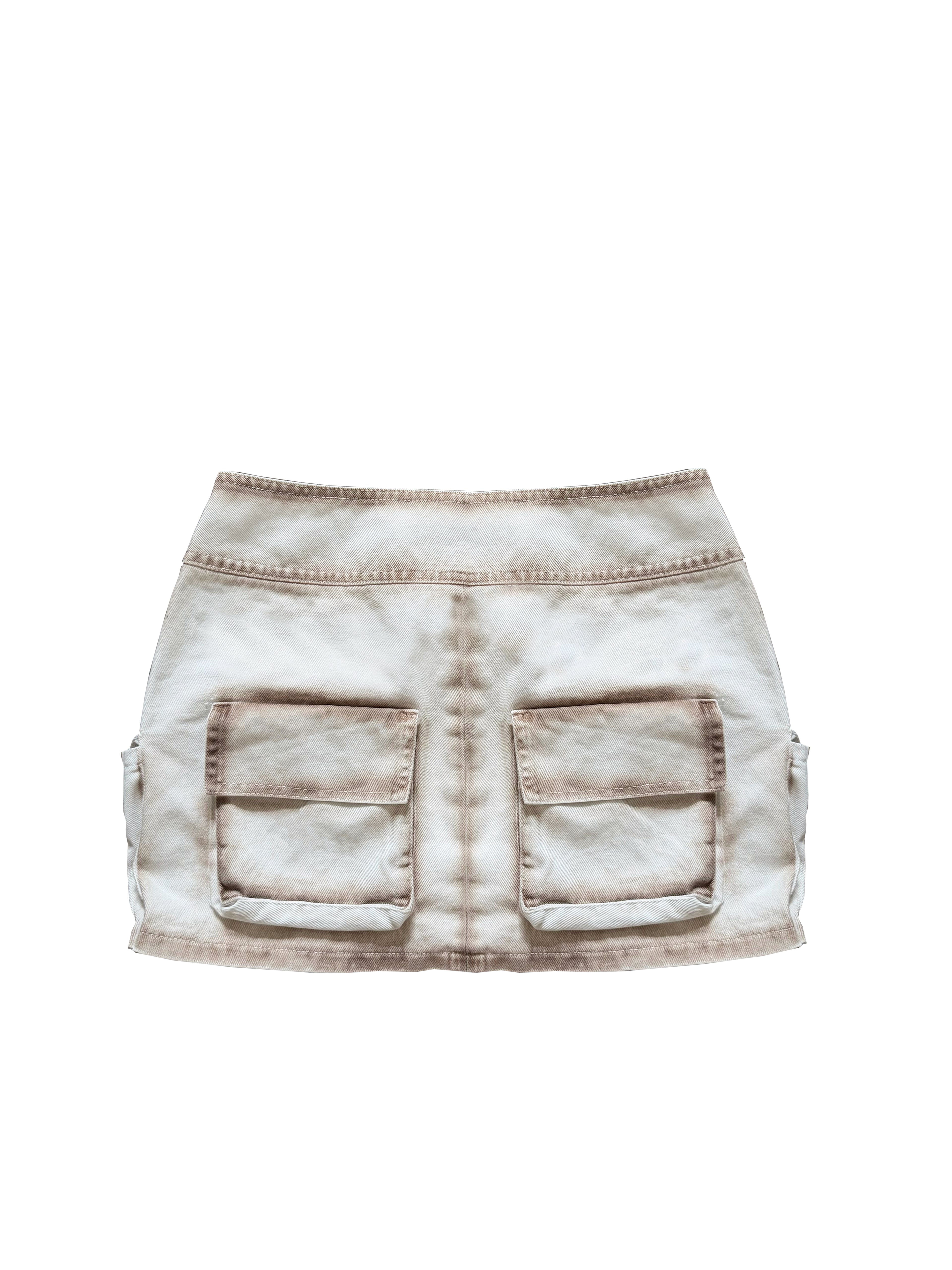 California Washed Cotton Mini Skirt