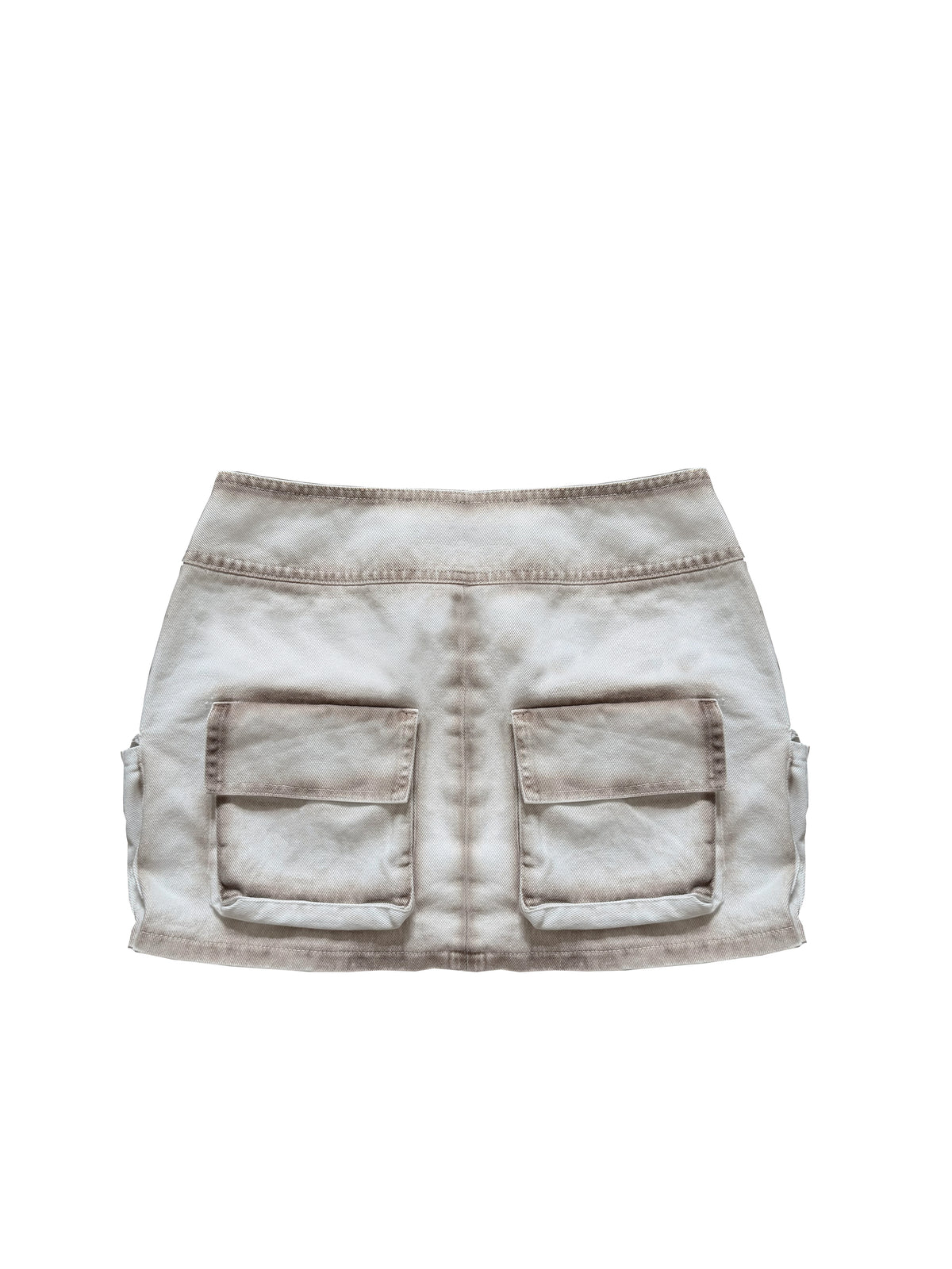 California Washed Cotton Mini Skirt