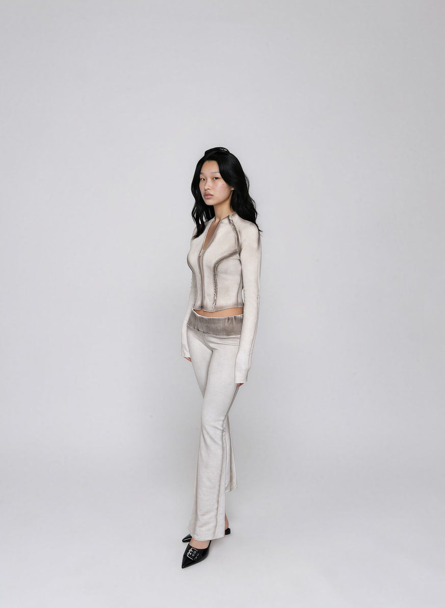 California Washed Flared Trousers