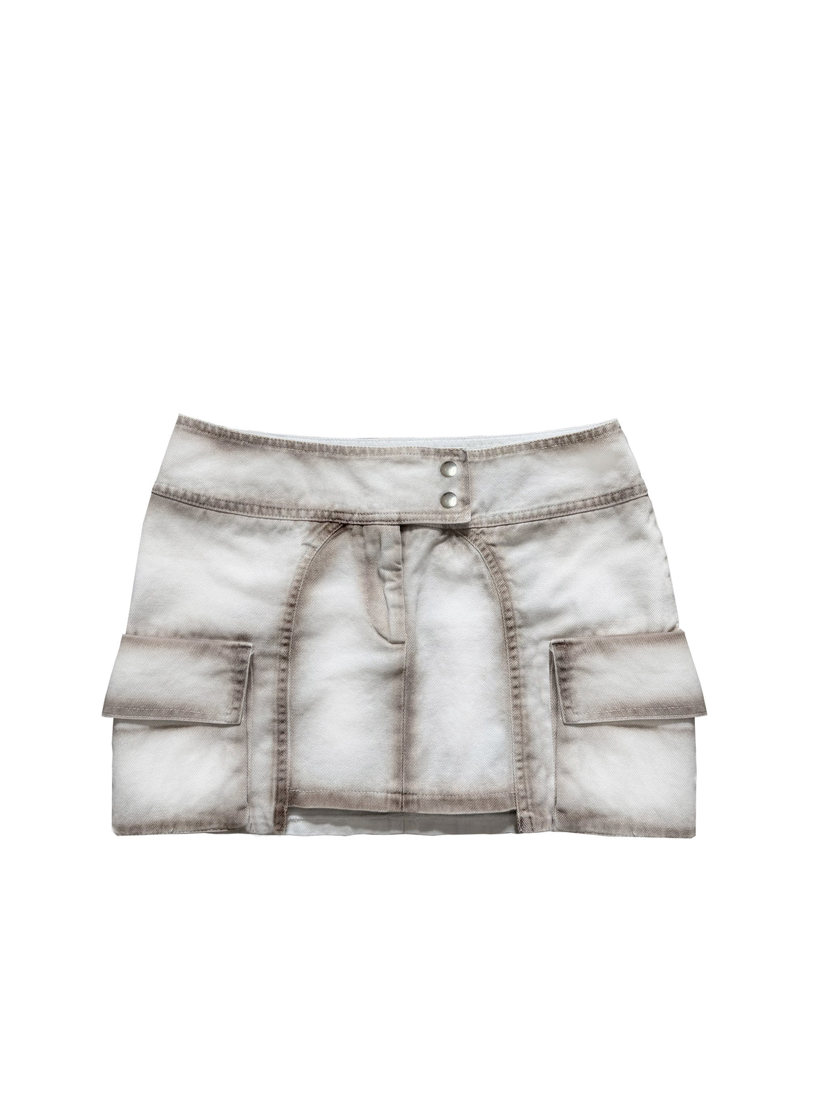 California Washed Cotton Mini Skirt
