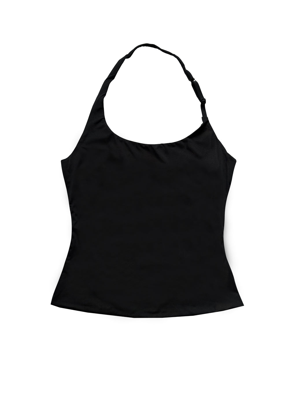 Halter Backless Top with Fake Bra Strap